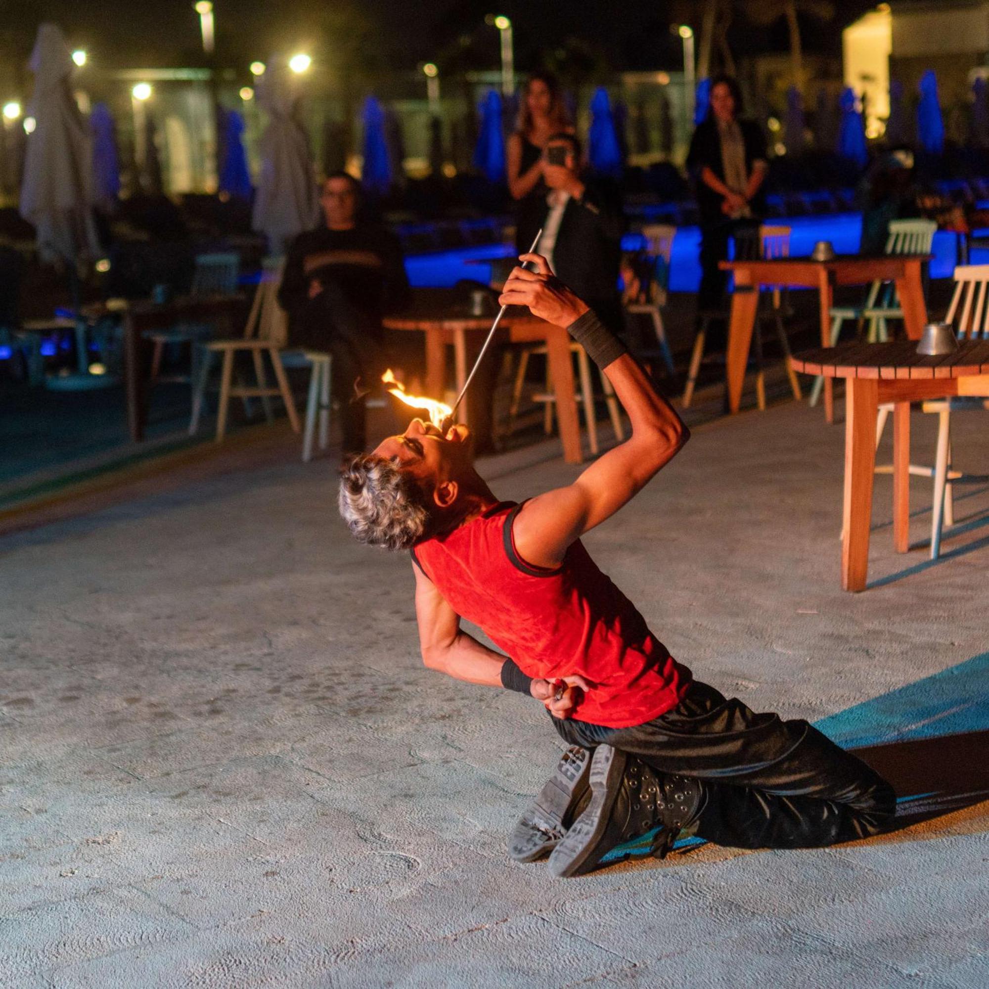 Radisson Blu Resort Al Hoceima Exterior photo Fire breathing